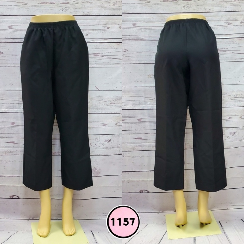 Vintage Black Ankle Pants